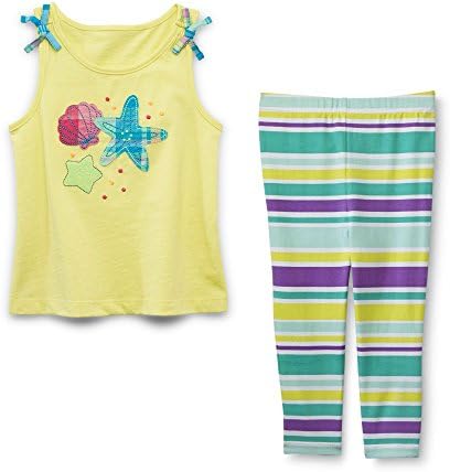 Baby Girl 2pc Mix & Match Capri & Top (5/6)