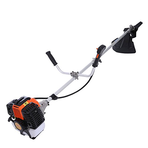 Kaluo 42.7 CC Brush 2 in 1 2-Stroke Gasoline Powered Grass Trimmer, Garden Weed Cutter Eater for Usage (Black) - Thumbnail 3