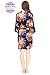 Bridesmaids Robes Floral Wedding Bride by Endless Envy  Navy  One Size Fits 0-14