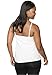Roaman's Women's Plus Size Bra Cami with Adjustable Straps - 1X, White