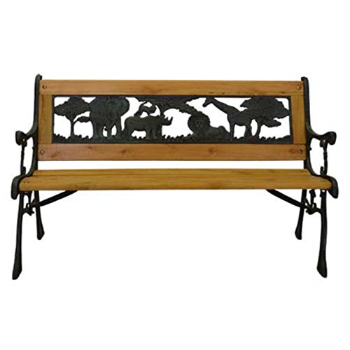 HGC Home and Garden Junior Safari Kids Park Bench