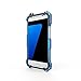 Metal Case for Samsung Galaxy S7(2016),bpowe Gundam Aluminum Metal Shock Proof Frame Bumper Double Color Oxidation Aluminum Metal Case Cover for Samsung Galaxy S7 (Blue)