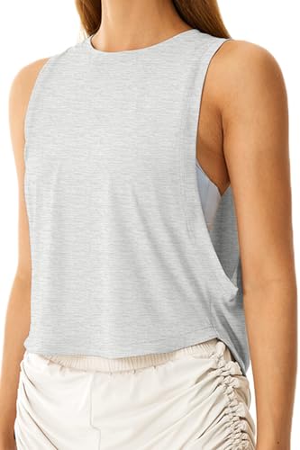 Sanutch Neck Cropped Muscle Tank