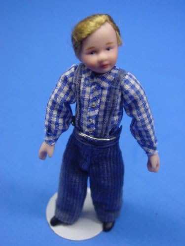 Miniature Porcelain Dollhouse Doll 1:12 Scale 6" Doll #D123
