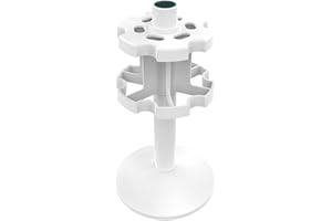 Lab Pipettor Holder Rotatable Micropipette Storage Stand Space Saving Pipette Rack Laboratory Micropipette Stand Laboratory P