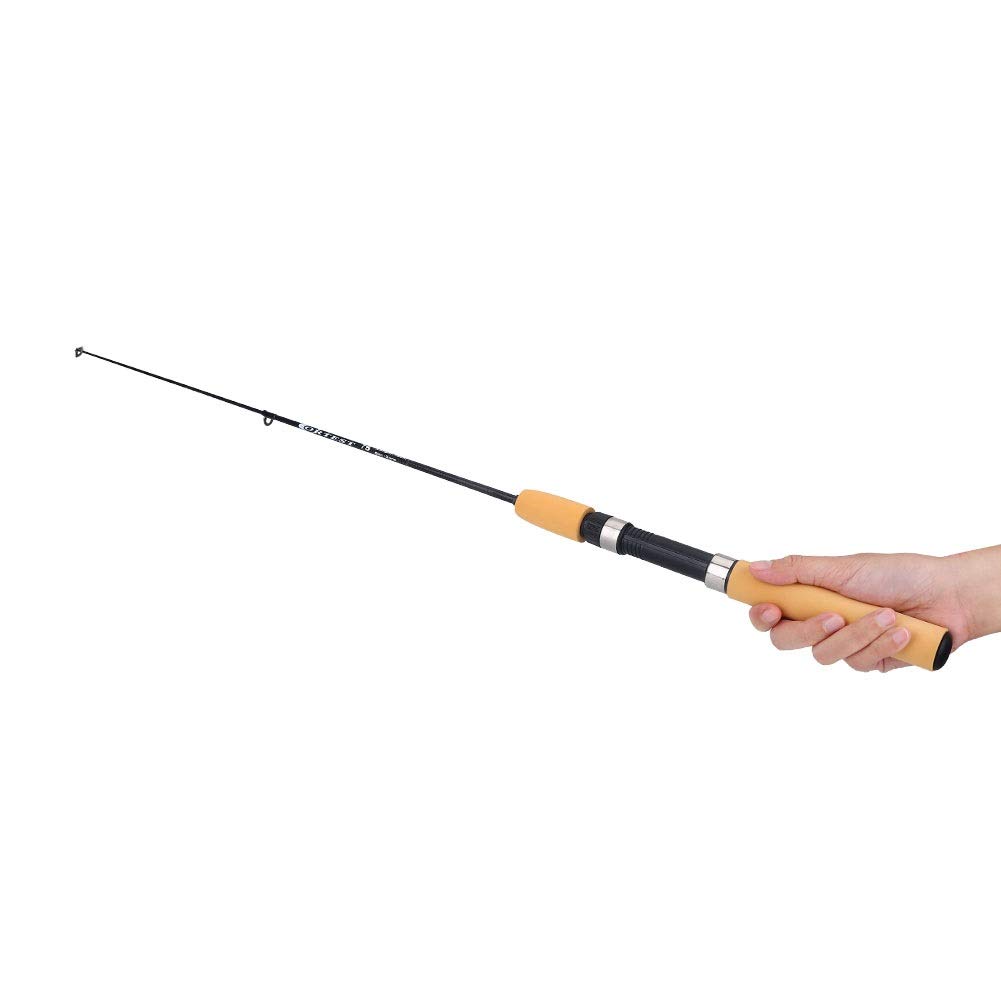 DEWIN Mini Fishing Rod, Pen Rod Tackle Carbon Fiber Mini Retractable Pocket Pen Fishing Pole Tackle