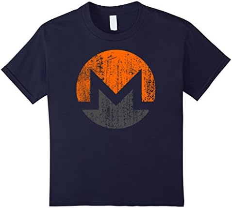 unisex-child Vintage Monero Logo Tee 6 Navy
