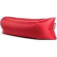Fatboy USA Lamzac Version 1 Inflatable Lounger, One Size, Nylon, Red