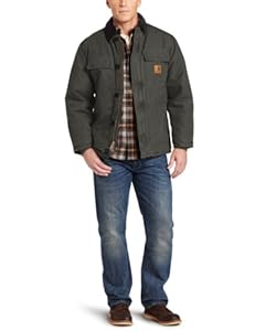 Carhartt Men's Arctic Quilt-Lined Sandstone Traditional Coat - C26