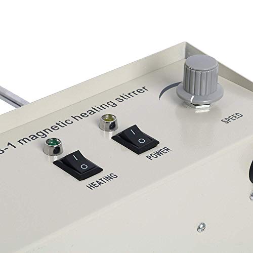 SYLPHID 110V/50Hz 78-1 Magnetic Stirrer Heating Mixer Hot Plate Magnetic Stirrer Machine 1000ML - Thumbnail 5