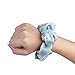 Ondder Designer Chiffon Scrunchies for hair, Big Scrunchies Chiffon Packs for VSCO stuff, Floral Hair Scrunchies - 6 Pack