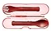 Title: humangear GoBites Trio - Travel & Camping Utensils - Portable & Convertible Dining Ware - Multi-Functional Knife, Fork, Spoon & Toothpick, Red