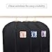 4 Pcs Clear Garment Bags for Hanging Clothes – 40