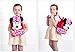 Disney Mickey Minnie Mouse Finger Backpack with a Removable Strap Safety Harness to Prevent Children from Going Missing (Pink Minnie)
