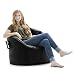 Big Joe 638602 Milano Bean Bag Chair, Stretch Limo Black Smartmax primary