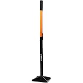 KOLEIYA 48 Inch Steel Hand Tamper Tool, 8x8 Inch Heavy Duty Ground Tamper and Soil Compactor for Landscaping, Yard, Garden, Pavers - Manual Tamping Tool for Dirt Leveling, Soil Compaction