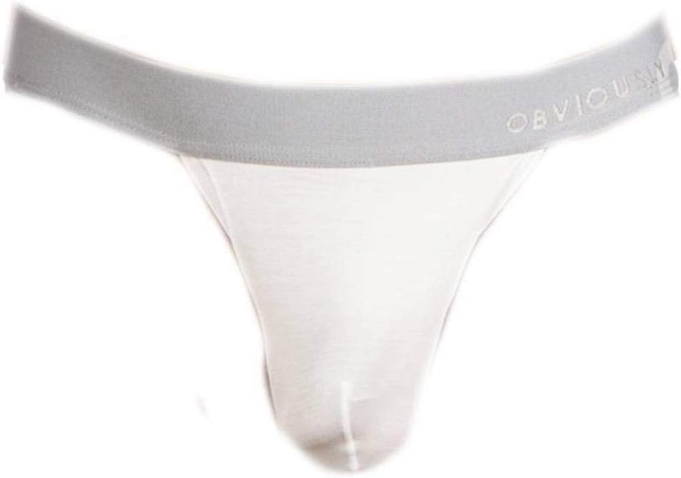 Obviously Apparel Basics Collection - AnatoMAX Thong - White - XLarge
