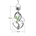 AGPtek Hummingbird Win Wind Chime Color Changing Solar Hanging Lights Xmas Gifts for Decor Home Garden Patio Yard Indoor Outdoor