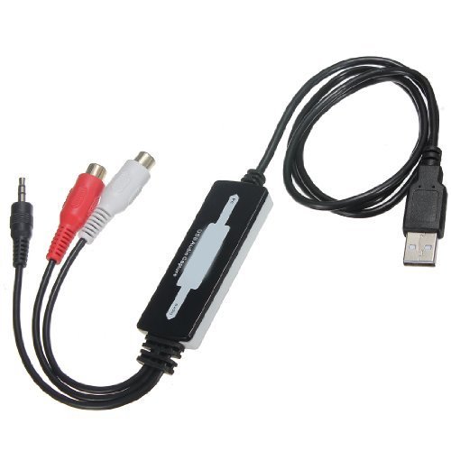 TOOGOO (R) Vinyl Cassette To CD/MP3 Converter - USB Digital Audio MP3 WMA WAVE Recorder