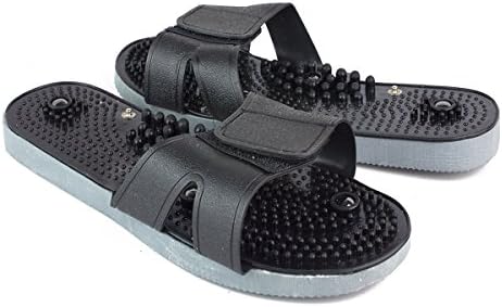 HeatnClick Massage Slippers + 5 Pair Large Massage Pads