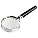 Magnifying Glass， Handheld 10X Magnifier Magnifying Glass with Handle for Science, Reading Book, Inspection, Coins, Insects, Rocks, Map, Crossword Puzzle, Best Gifts for Seniors and Kids