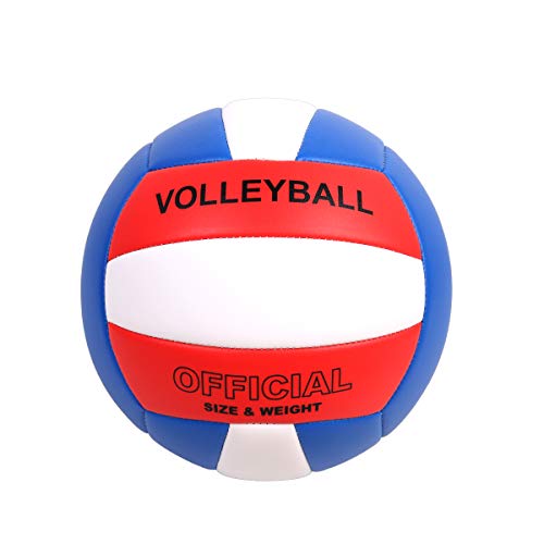 YANYODO Official Size 5 Volleyball, Soft Indoor Outdoor Volleyball for Game Gym Training
