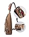 Muzee Canvas Sling Bag Shoulder Backpack Outdoor Travel Crossbody Pack for Men