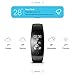 Fitness Tracker, Ronten R7 Plus Activity Tracker With Heart Rate Monitor, Waterproof Fitness Watch, Wireless Bluetooth Smart Bracelet with Replacement Strap for Android & IOS (Black+Blue(strap))