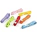 Hifot Baby Toy Straps 5 Pack, New Sippy Pal Baby Bottle Cup Pacifier Safety Strap Toy Dummy Clip Anti-Drop Strap Holder Hanger Hook for Stroller Pushchair Pram (7)