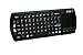 FAVI FE02 Wireless USB Backlit Mini Keyboard - Built-In Full Qwerty Keyboard, Touchpad Mouse & Laser Pointer - Rechargeable Battery - Black (FE02RF-BL)