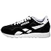 Reebok Women's Classic Nylon Sneaker, Classic Black/White, 8