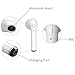 HIEMAO Mini Bluetooth Wireless Headphones Hands-Free Earbud for Apple iPhone 8/8plus/X/7/7plus/6s/6 Plus (One Piece left ear) (HYM-I7-white)