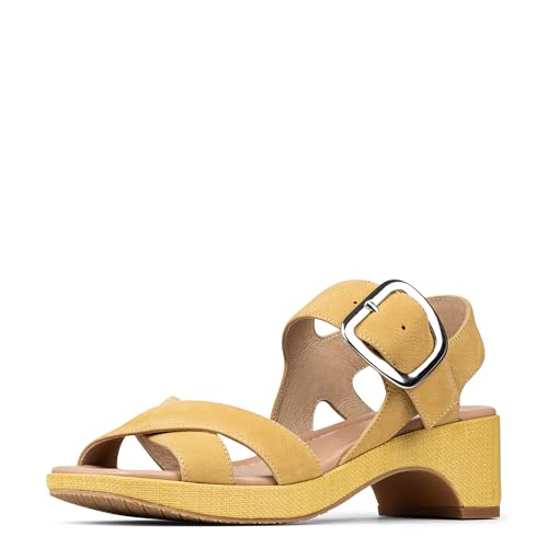 Donald Pliner Womens ROLLI Antique Nubuc, Honey 7.5