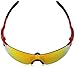 Oakley Mens EVZero Pitch Asian Fit Sunglasses, Infrared/Fire Iridium, One Size