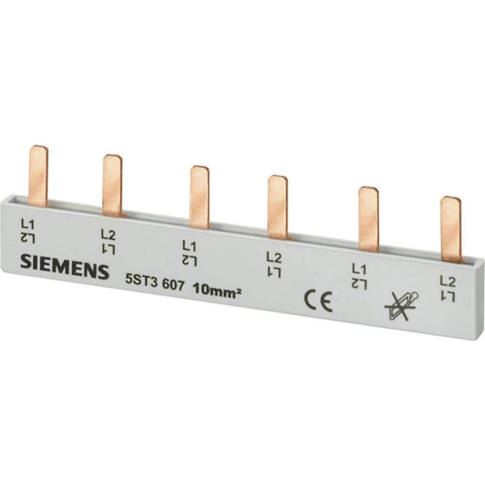 Siemens 5ST3615 Pin Busbar 10mm2 3P, Fixed Length 12TE