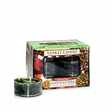 Holiday Home Sweet Home Yankee Candle Tea Lights 12 Count Box
