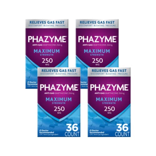 Phazyme Maximum Strength Gas and Bloating Relief 250 mg Simethicone