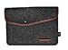 Valier Laptop Sleeve - Protective Case for 12.3 inch Google Pixelbook - Perfect for Your Laptop and Accessories - Features 2 Pen Clips, 4 Pockets for Laptop, Notebook, Wallet, Phone. (Black)