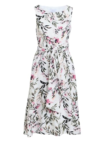 Gina Bacconi Women's Floral Printed Dress Cocktail, Multi, 20