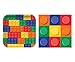 BirthdayExpress Building Blocks Dinner Plates & Napkins for 16