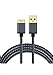 Samsung Galaxy S5 Charger Cable, Soulen Superspeed Nylon Braided Micro USB 3.0 Charge and Data Sync Cord for Samsung Galaxy S5 / Note 3 (Black)