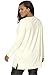 Roamans Women's Plus Size Ponte Drape V Neck Tunic