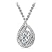 QIANSE Christmas Day Pendant Necklace Gift for Her A Perfect Gift with Elegant Box for Your Mother for Lover for Wife for Girlfriend or Close Friends Birthday Mother's Day