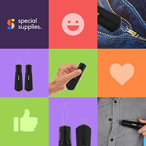 Special Supplies Button Hook (2 Pack) Wire Loop Pull Through Shirt