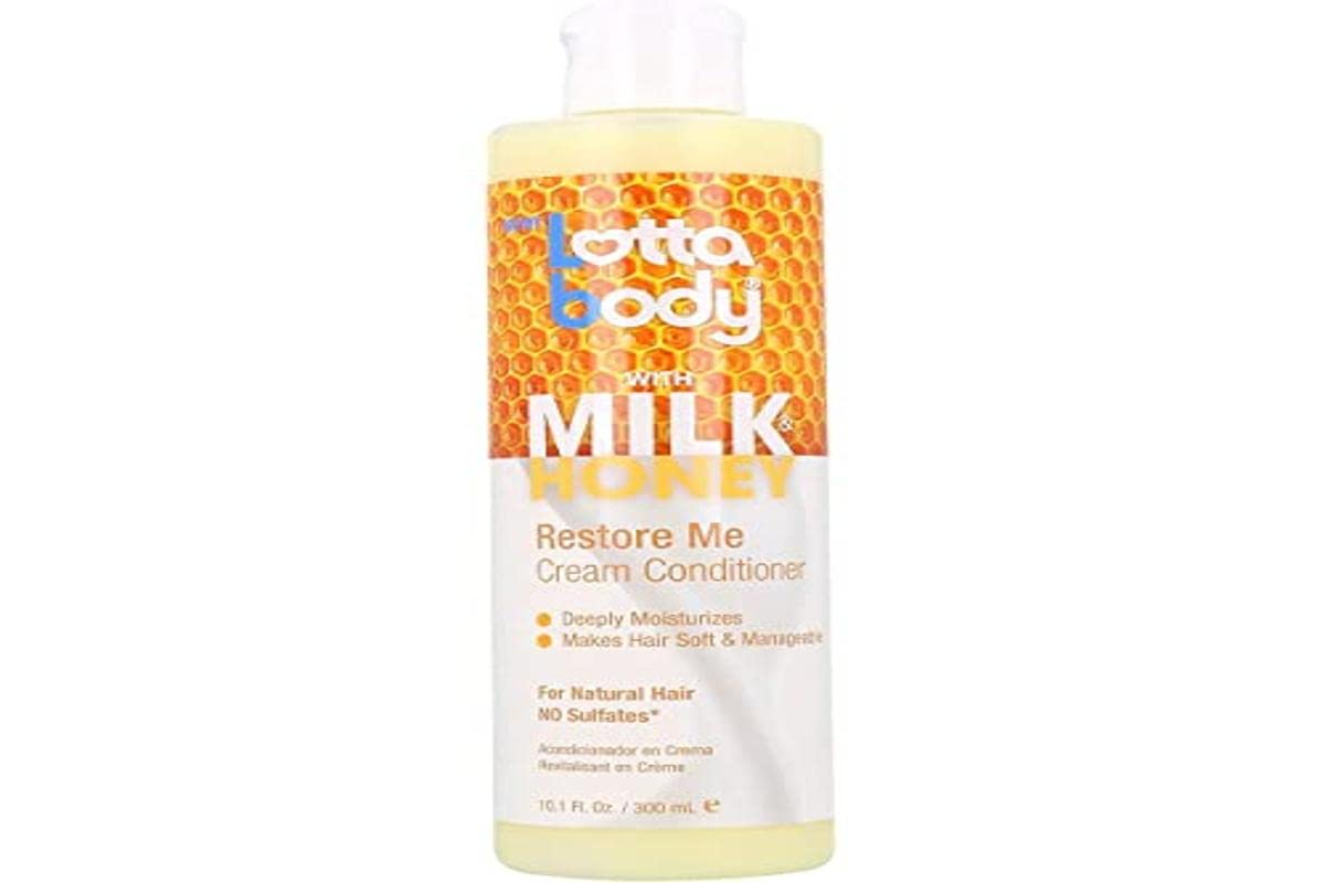 Lotta Body Milk Honey Restore Me Cream Conditioner 10oz 300ml