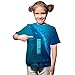 CHOICE99 Boys Cartoon Monster Shirt Kids t-Shirt 3D Printing Shirt for boy Girl Summer Tops tee, Blue, suggest hight 130 cm / 6-7 old