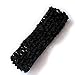 Pixnor 24pcs Crochet Wide Elastic 1.5 Inch Tight Headbands for Baby Girl Kids (Random Color)