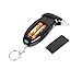 GREENWON Battery Powered Breathalyzer Keychain Digital Alcohol Tester Detector Breath Analyzer Audible Alert Portable with LCD Display and Replacement Mouthpiece Personal Use G/Black…