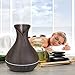 MAJESTIC PURE Essential Oil Diffuser - Advanced Cool Mist Humidifier, Ultrasonic Aromatherapy Diffuser with Strongest Mist Output - Best Coverage, Longer Run Times, BPA Safe - 400ml