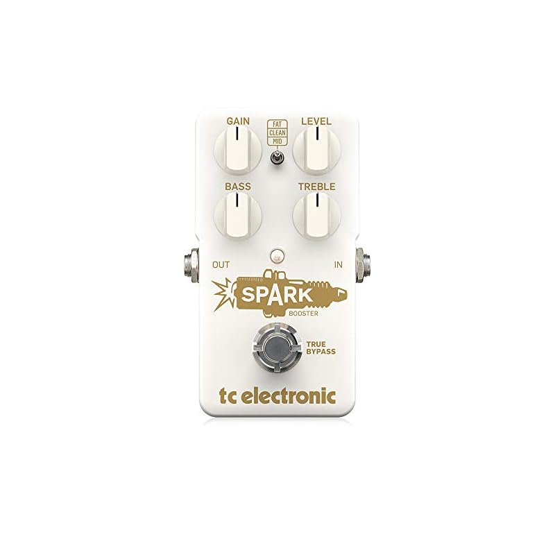 TC Electronic SPARK BOOSTER Awesome Booster Pedal with Gain Control and